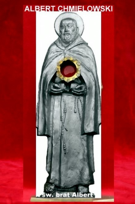 relikwiarz św. BRAT ALBERT CHMIELOWSKI